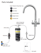Load image into Gallery viewer, Puretec Z1 Traipla Elite-10 3-Way Mixer Tap & Filter Kit