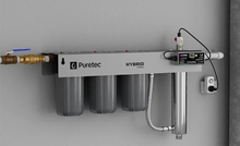 Load image into Gallery viewer, Puretec Hybrid R10 Triple rainwater filter system with UV