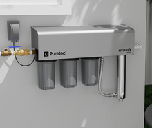 Load image into Gallery viewer, Puretec Hybrid-G12 Triple rainwater filter system with Ultraviolet