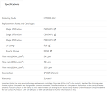 Load image into Gallery viewer, Puretec Hybrid-G12 Triple rainwater filter system with Ultraviolet
