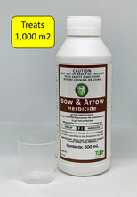 Load image into Gallery viewer, Bow & Arrow Herbicide 500mL bottle – Broadleaf weed killer for lawns in Australia