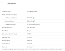 Load image into Gallery viewer, Puretec Filter Wall F4