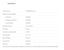 Load image into Gallery viewer, Puretec FilterWall-F5