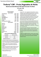 Load image into Gallery viewer, Troforte CRF Fruits, Vegetables & Herbs Fertilizer – 700g