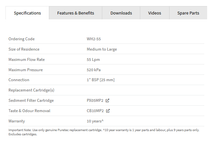 Load image into Gallery viewer, Puretec WH2 Series High Flow Whole House Dual Water Filter System