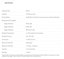 Load image into Gallery viewer, Puretec Undersink Reverse Osmosis Tap & Filter Kit