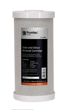 Load image into Gallery viewer, Puretec Extruded Carbon Block Water Filter Cartridge