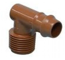 Load image into Gallery viewer, Low Density Poly Threaded Elbow