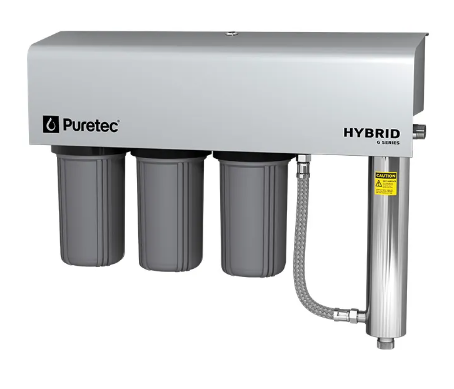 Puretec Hybrid-G12 Triple rainwater filter system with Ultraviolet