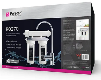 Puretec Undersink Reverse Osmosis Tap & Filter Kit