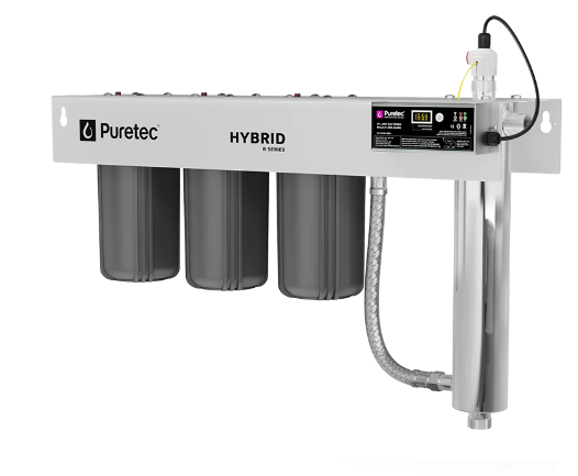 Puretec Hybrid R10 Triple rainwater filter system with UV