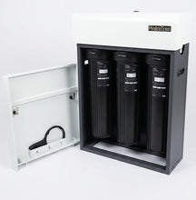Load image into Gallery viewer, HydroTron Triple Whole House Filter System Off White With Cover

