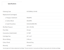 Load image into Gallery viewer, Puretec Filter Wall F6
