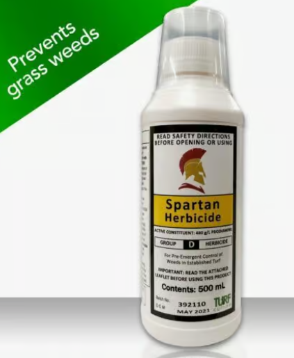 Spartan Herbicide – Pre-Emergent Weed Control for Turf 500ml (PICK UP IN STORE ONLY)