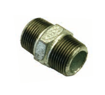Galvanised Nipple