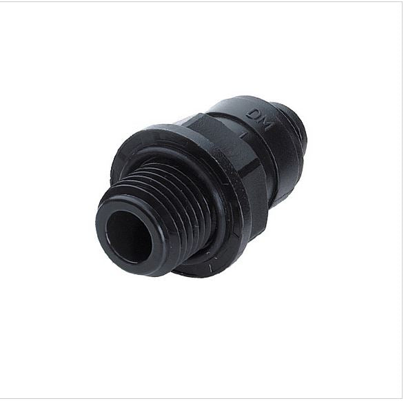 Puretec Straight Adapter 12mm tube x 15mm thread Tube Fitting