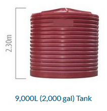 Load image into Gallery viewer, WESTCOASTPOLY RURAL WATER STORAGE TANKS -MADE TO ORDER
